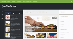 Desktop Screenshot of izvorzdravlja.info